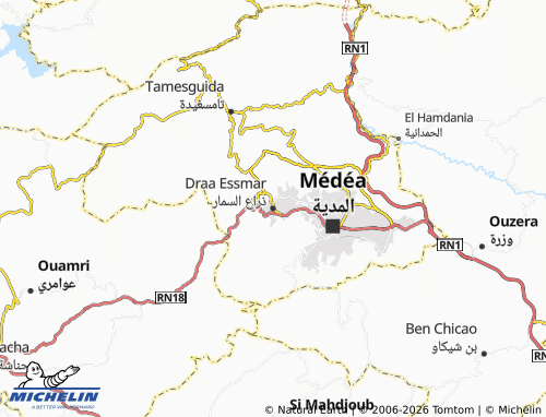 Mappa MICHELIN Dhira' al-Sammar - ViaMichelin