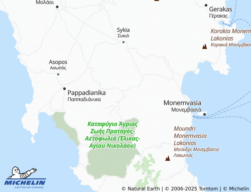 MICHELIN Velies map - ViaMichelin