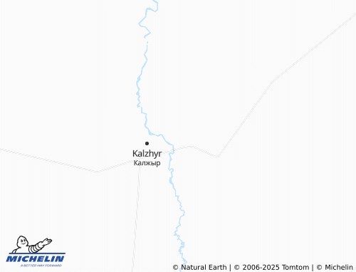 MICHELIN Zhanaaul map - ViaMichelin