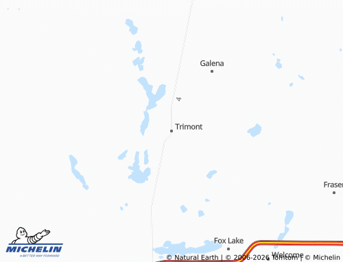 Mappa MICHELIN Trimont - ViaMichelin