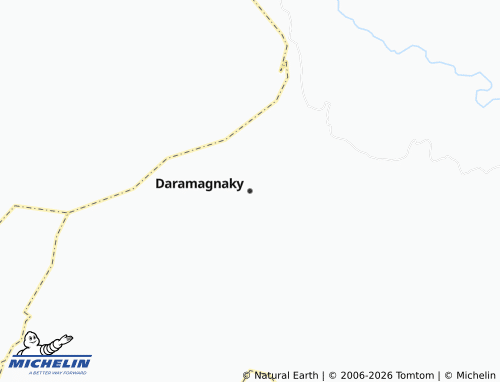 MICHELIN Daramagnaky map - ViaMichelin