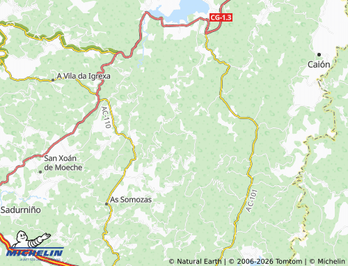 MICHELIN-Landkarte A Serra - ViaMichelin