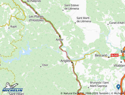 MICHELIN El Pasteral map - ViaMichelin