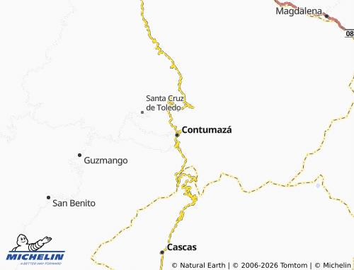 MICHELIN Contumazá map - ViaMichelin