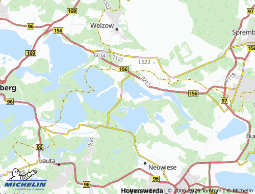 Mappa MICHELIN Klein Partwitz - ViaMichelin