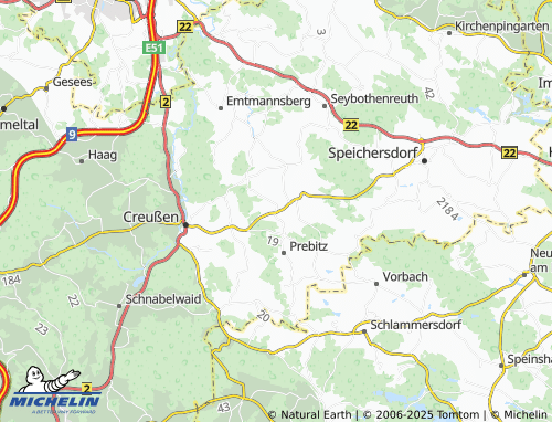 MICHELIN-Landkarte Seidwitz - ViaMichelin