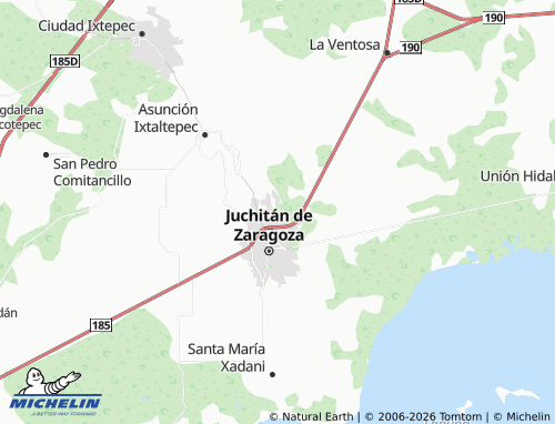 Mappa MICHELIN Tierra y Libertad - ViaMichelin
