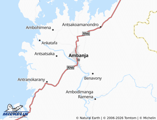 Mappa MICHELIN Ambanja - ViaMichelin