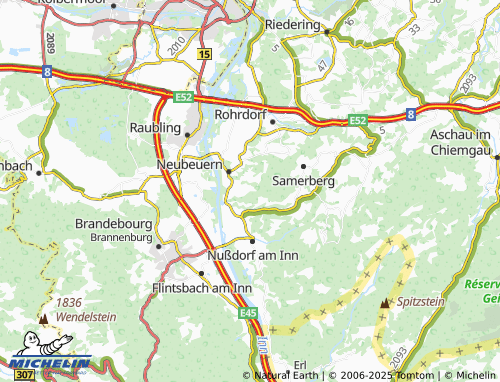MICHELIN Nocke map - ViaMichelin