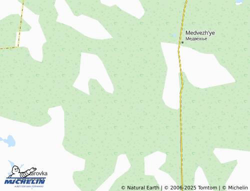 MICHELIN Novolosevo map - ViaMichelin