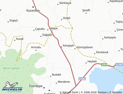 Mapa MICHELIN Karaşeyh - ViaMichelin