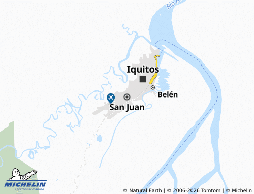 MICHELIN San Juan map - ViaMichelin