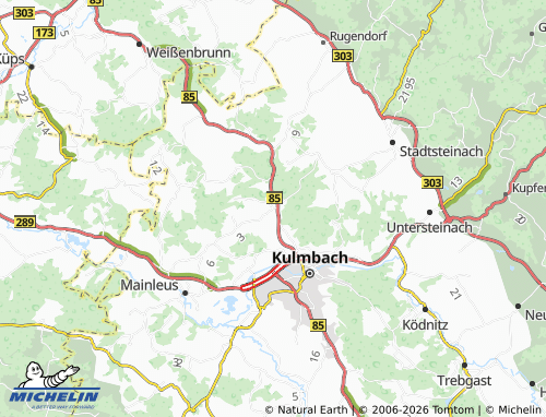 MICHELIN Höferänger map - ViaMichelin