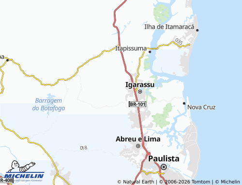 Mapa MICHELIN Jabacó - ViaMichelin