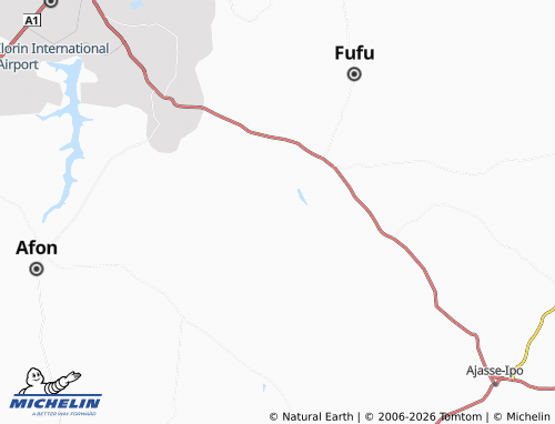 Mappa MICHELIN Olorunjare - ViaMichelin