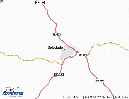 Mapa MICHELIN Soledade - ViaMichelin