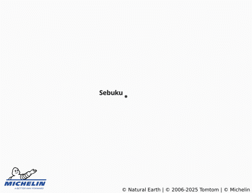 MICHELIN Sebuku map - ViaMichelin