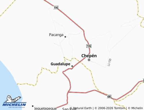 MICHELIN Seman map - ViaMichelin