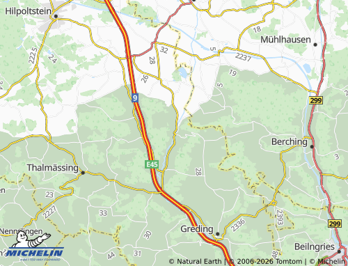 Mappa MICHELIN Obermässing - ViaMichelin