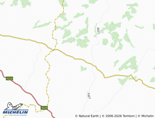 MICHELIN Cappawhite map - ViaMichelin