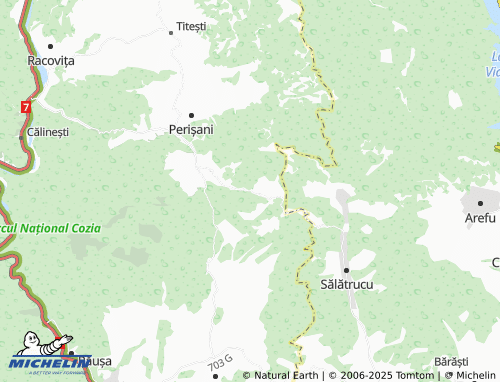 MICHELIN Poiana map - ViaMichelin