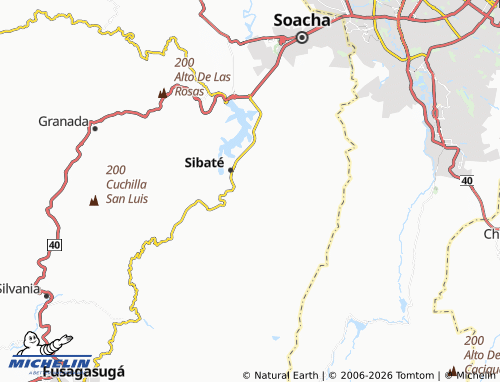 Mappa MICHELIN La Honda - ViaMichelin