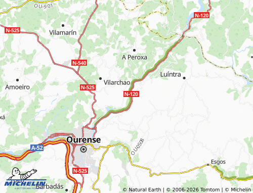 Carte MICHELIN Belesar - ViaMichelin