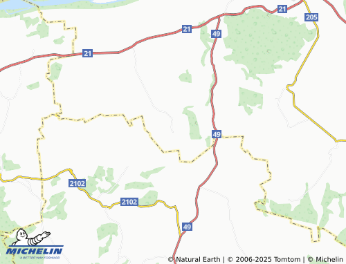 MICHELIN-Landkarte Syanovo - ViaMichelin
