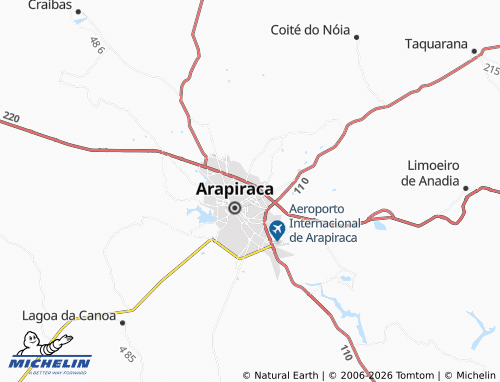 Mappa MICHELIN Santa Esmeralda - ViaMichelin