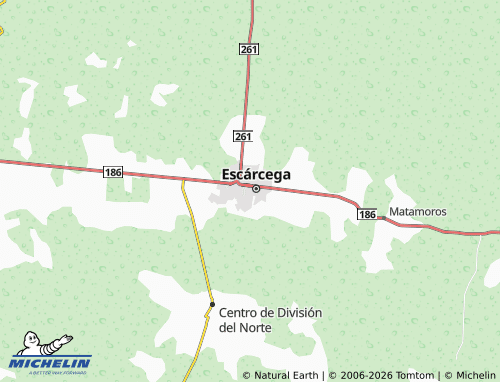 MICHELIN-Landkarte Morelos - ViaMichelin