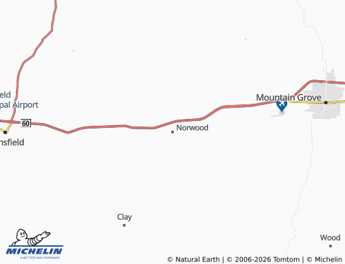 Mapa MICHELIN Norwood - ViaMichelin