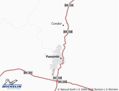 Mapa MICHELIN Jaciandi - ViaMichelin