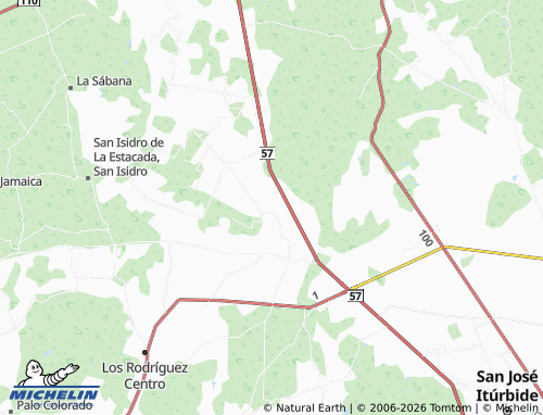 Mappa MICHELIN El Valle de Guadalupe - ViaMichelin