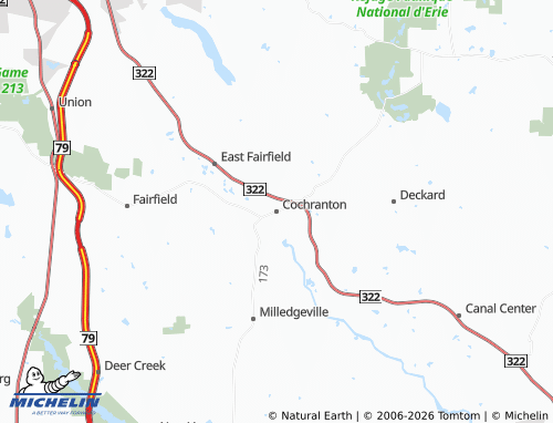 Mappa MICHELIN Cochranton - ViaMichelin
