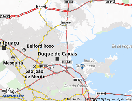 Mapa MICHELIN Chacrinha - ViaMichelin