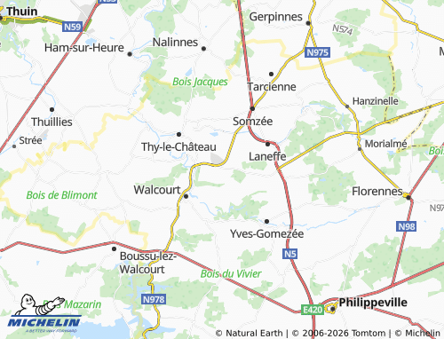 MICHELIN Chastrès map - ViaMichelin