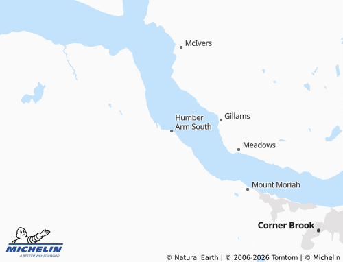 Kaart MICHELIN Humber Arm South - ViaMichelin