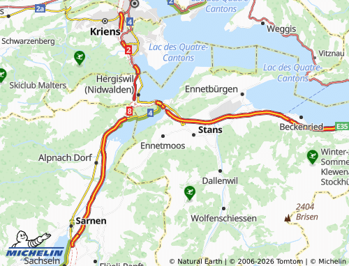 MICHELIN-Landkarte Löwengrube - ViaMichelin