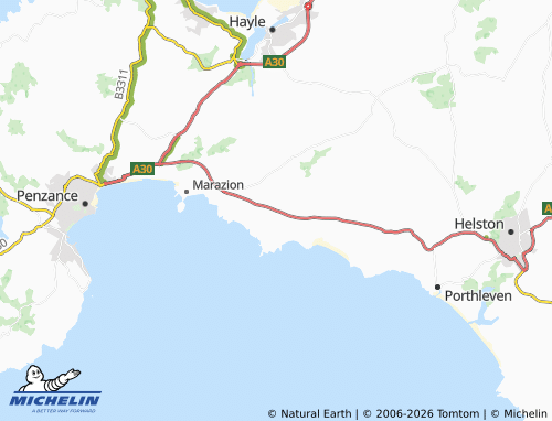 Carte MICHELIN Rosudgeon - ViaMichelin
