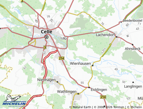 Carte MICHELIN Osterloh - ViaMichelin