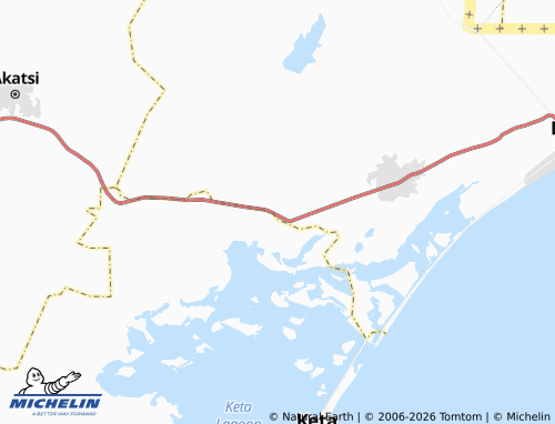 MICHELIN Atititi map - ViaMichelin