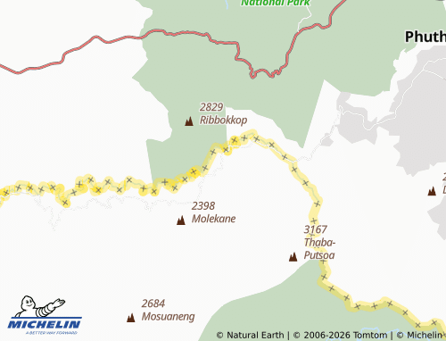 Mapa MICHELIN Sefako - ViaMichelin
