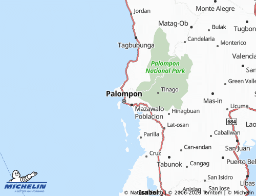 MICHELIN Guiwan 2 map - ViaMichelin