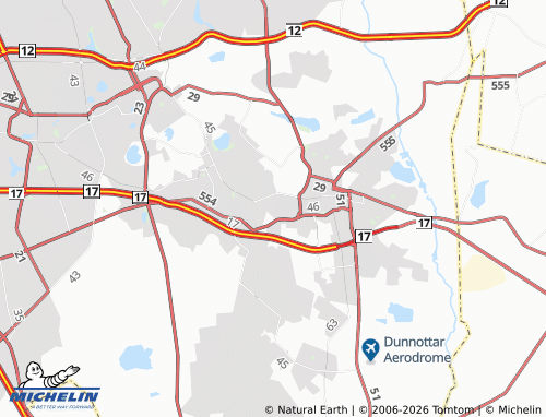 MICHELIN-Landkarte Wright Park - ViaMichelin