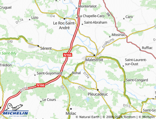 Mapa MICHELIN Saint-Marcel - ViaMichelin