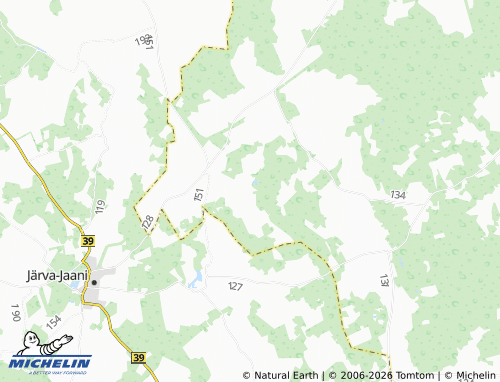 MICHELIN Järsi map - ViaMichelin