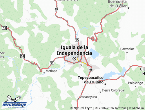 MICHELIN Tamarindos II map - ViaMichelin