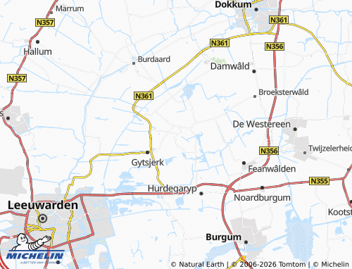Carte MICHELIN Mûnein - ViaMichelin