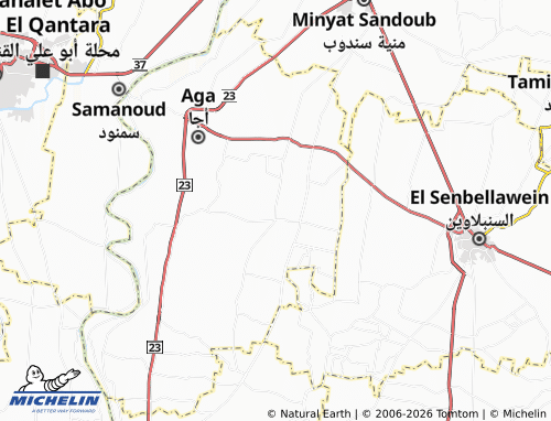 Mapa MICHELIN Meet al-'Amil - ViaMichelin