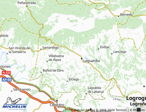 MICHELIN Páganos map - ViaMichelin